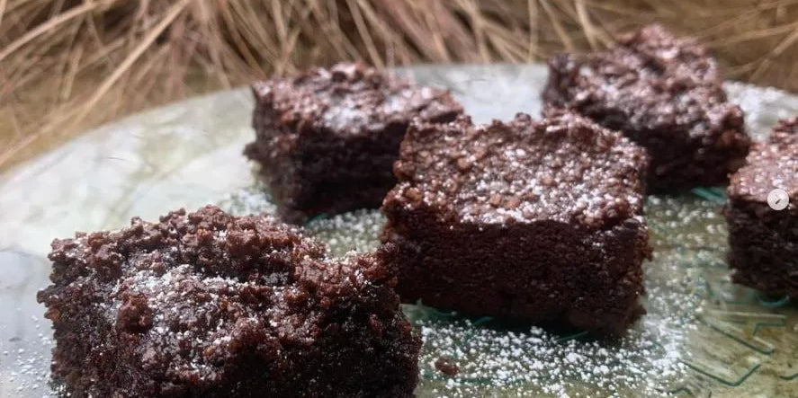 GF Macadamia Brownies