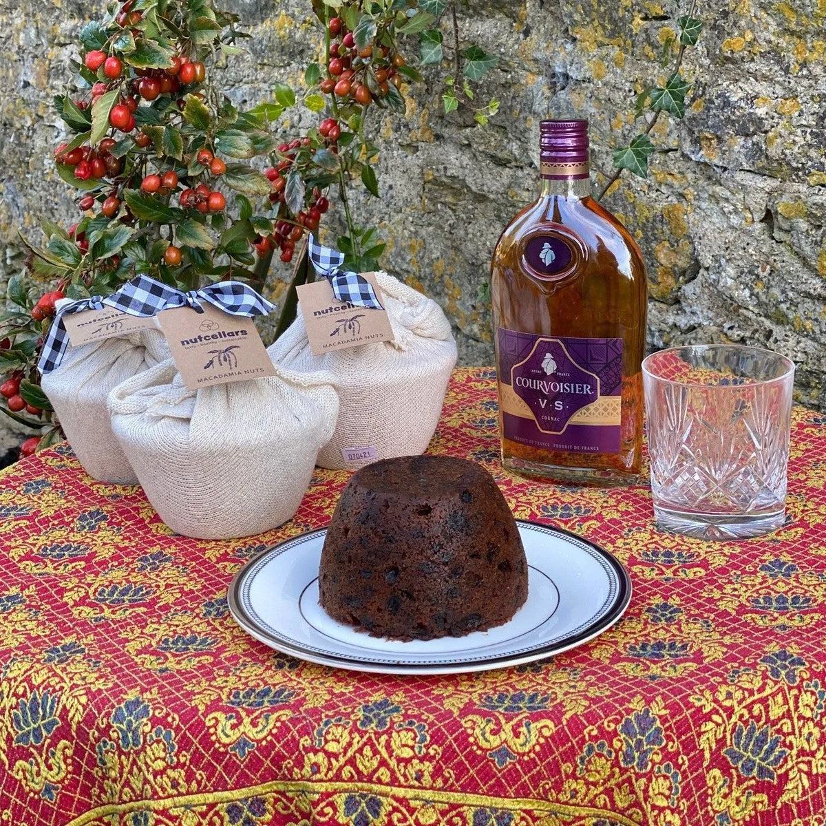 Gluten Free Macadamia Christmas Pudding