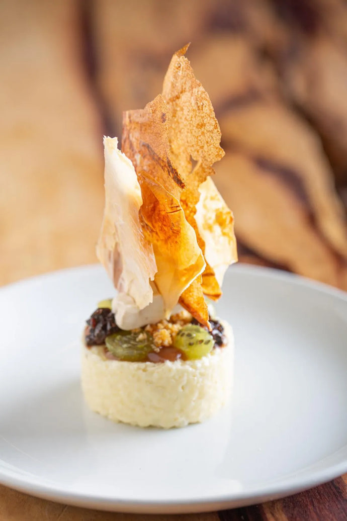Macadamia Apple Rice Pudding