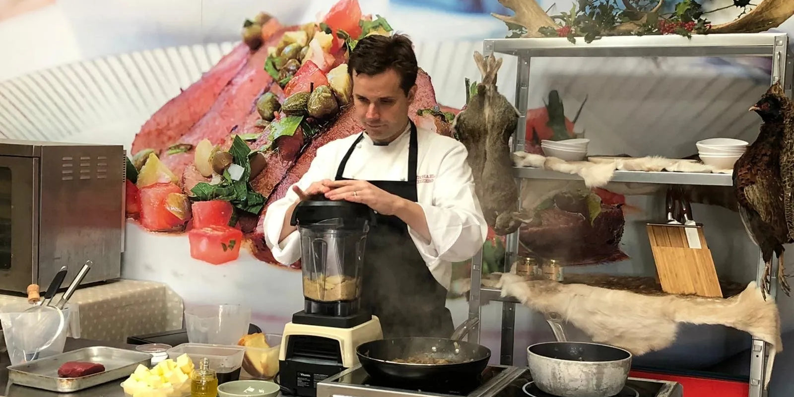 Chef Michael Nizzero's very special venison & macadamia dish