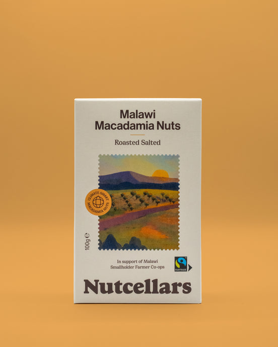 Fairtrade Roasted Salted Macadamias 100g