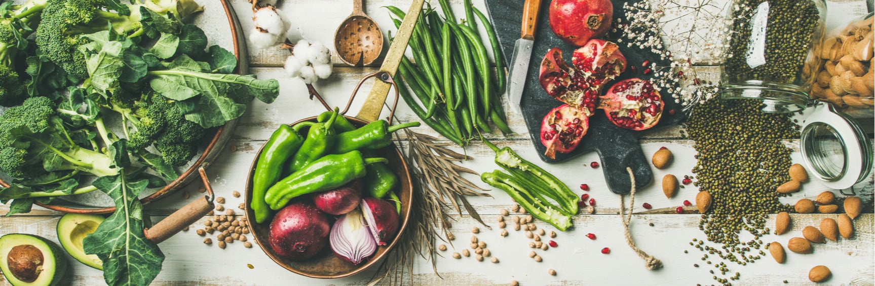 food representative of a vegan paleo diet