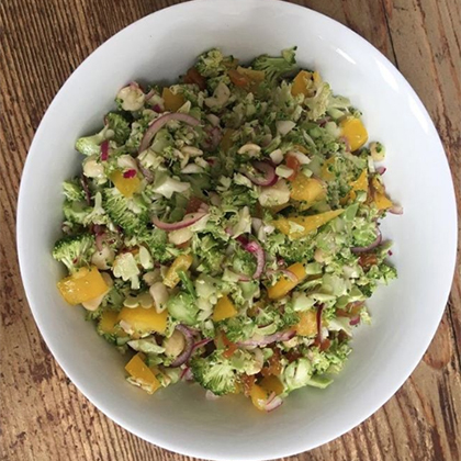 Macadamia & Broccoli Salad